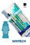 Writech 9Pcs Pen Set Ballpoint Pen Set Gel Pen Highlighter Pen Brush Tip Pen Double Sided