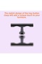 Button Cabinet Furniture Kitchen Cabinet Drawer Cupboard Door Handle Handles Metal Handle Smoked - 3