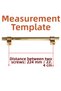 Metal Handle 224 mm Drawer Kitchen Furniture Cabinet Cupboard Handles Gold Gold - 2