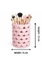 Heart-Shaped Pink Organizer – Makeup Brush Holder, Pencil Holder and Accessory Organizer - 9 x 12 cm - 3