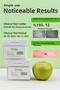 Apple Extract Pore Cleansing Brightening Peeling Tonic Pad 8 Pieces Facial Care Toner Pad - 3