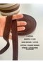 5 Meters Width 2 cm Bitter Brown Cotton Narrow Webbing, Sewing Tape, Ribbon, Bias Tape, Cord