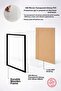إطار ملصق أسود، إطار فارغ، إطار صورة أسود - BLACK FRAME - 3
