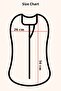 100% cotton double-sided zippered swaddle for baby, soft jersey fabric, breathable material - 8