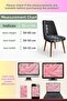 Lycra Large Oval Chair Cover, Elastic, Stretchable Chair Cover with Pitikare Pattern, 1 Piece - 2