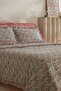 Minay 52 Thread Count 100% Cotton Double Duvet Cover Set Pink - 3