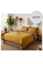 Double Bedding Set 160/200 Fitted Sheet 190/220 Quilt Size 4 Pieces Yk.