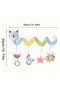 Figured Newborn Baby Stroller Crib Bed Rattle Baby Car Compatible Sensory Toys - 2