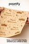 50 Pieces of Ramadan Themed Oil Resistant Paper 25X35Cm |   Patterned Presentation Paper |   Decorative Serving Paper - 4