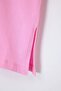 Pembe Relaxed Bisiklet Yaka Yırtmaçlı %100 Pamuk Örme T-Shirt TBBSS22BF0031 - 8