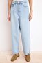 Mavi Yüksek Bel 100% Pamuk Barrel Jeans TWOSS26JE00143 - 3