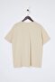 Taş %100 Pamuk Baskılı Oversize Kalıp Bisiklet Yaka Büyük Beden Örme T-Shirt TBBSS26BF00007 - 6