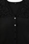 Siyah V Yaka Dantel Detaylı Fitted Fitilli Triko Bluz TWOSS26BZ00124 - 9