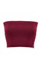 Burgundy-Pink 2-Pack Seamless/Seamless Ribbed Strapless Knitted Sports Bra Twoss21Ss0061 - 11