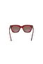Square red gradient sunglasses - 4