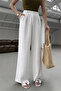 Wide-Leg High Waist Palazzo Pants - 3