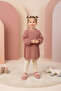 Noelle Girl's Pink Color Winter Boots with Fur Inside - 2