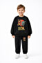 Super Bear Adventure Super Bear Printed Oversize Unisex Children's Tracksuit Set