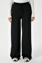 Women's Modal Select Wide Leg Black Sweatpants