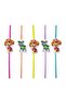 Paw Patrol Skye & Rocky Theatrical Straws, 10 Pieces