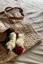 Handmade Wicker Shoulder Bag (38X40Cm) Wicker Color - 6