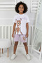 Bambi Print Girl's Set - 6