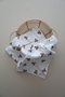 Muslin Coverlet 100% Cotton-White Bear 100X100 cm