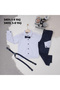 Boy/Shirt/Pants Set with Suspenders and Bow Tie - 7