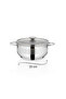 Stainless Steel 6-Piece Induction-Based Cookware Set (14-16-18cm) - 7