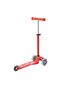 Mini Deluxe 3 Tekerlekli Scooter LED Red - 7