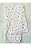 Double Layer Pink Baby Girl Swaddle Blanket Note: Product Double Fabric Assembled and Sewn