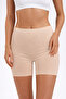 Leave No Traces Elastic Waist Laser Cut Shorts for Women Dor1056