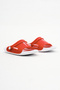 Children's Unisex Red Poly Sole Logo Slippers - 2