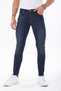 Blue Brown Men's Jeans Skinny Fit Jean Lycra Tinted Cuffed - 3