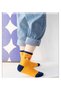 5 Pairs of Dinosaur Patterned Baby Socks & Kids Socks in Stylish Colors & Breathable Stretchy Fabric - 7