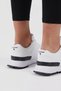 Unisex White Non-Slip Eva Sole Lace-Up Sports Shoes - 6