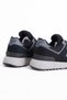 Unisex Black Non-Slip Eva Sole Lace-Up Sports Shoes - 4
