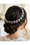 Fully Handmade Stylish And Elegant Wedding And Engagement Bridal Crown And Hair Accessory
