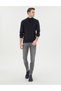 Navy Blue Slim Fit Half Fisherman Knitwear Sweater 50300498-Vr033 - 4