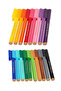 Felt-Tip Pen Set Connector Çiftlik, 18-Piece Metal Box, Washable, Children - 2
