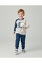 Boy's Seasonal Snoopy Printed Double Suit 100% Cotton - 2