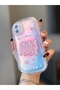 iPhone 11 Hologram Film Thick Transparent Patterned Case - 4