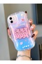 iPhone 11 Hologram Film Thick Transparent Patterned Case - 2