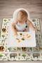 High Chair and Activity Cover - Non-Slip Base - Water Repellent Surface - Washable - 145X120Cm - 3