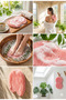 Silicone Bath Brush with Suction Cup Foot Massage Pad Back Scrubber Body Washing Loofah - 4