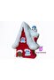 4.7cm Mini Winter House with Snowy Triangle Roof, 3D House Silicone Mold K-1529, Scented Stone Plaster Candle Mold - 3