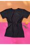 Cotton 2-Piece Black and White Color Short Sleeve T-shirt-Athlete - 3