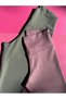Camisole Fabric, 2-Pack Green and Rose K., Extra Flexible High Waist Gathering Ribbed Women's Tights