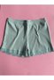 Camisole 3-Piece Green, Dried Rose and Blue Color Cotton Ribbed Women's Boxer-Shorts 50V22 - 3