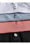 Camisole 4-Pack Dusty Rose, Black, White and Gray (Blue) Color Buttoned Cotton Women's Knitted Undershirt - 2